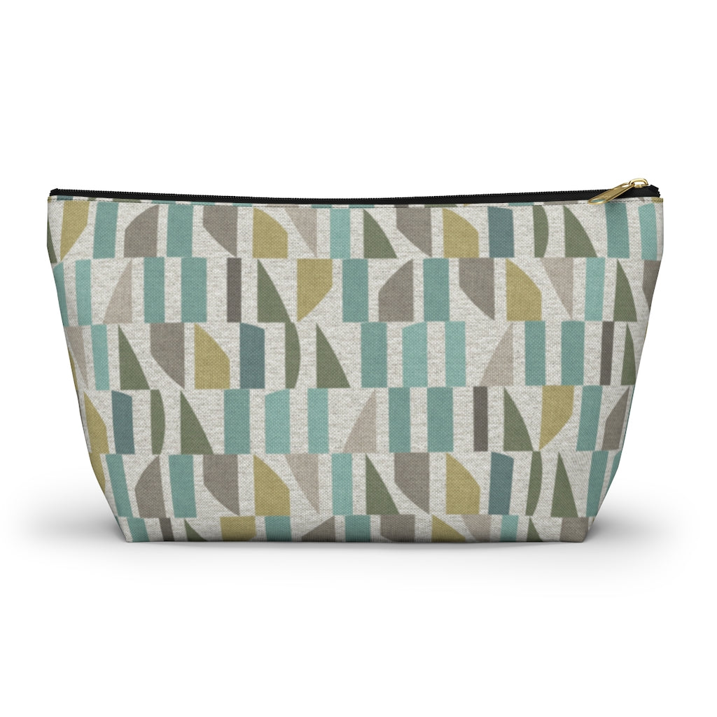 Frequency Code Accessory Pouch w T-bottom in Aqua