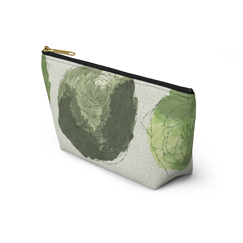 Decipher Code Accessory Pouch w T-bottom in Green
