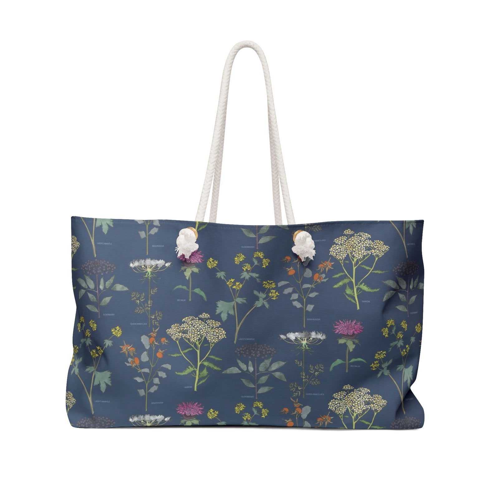 Healing Herbs Weekender Bag in Navy