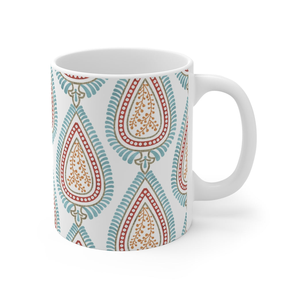 Teardrop Mug in Aqua