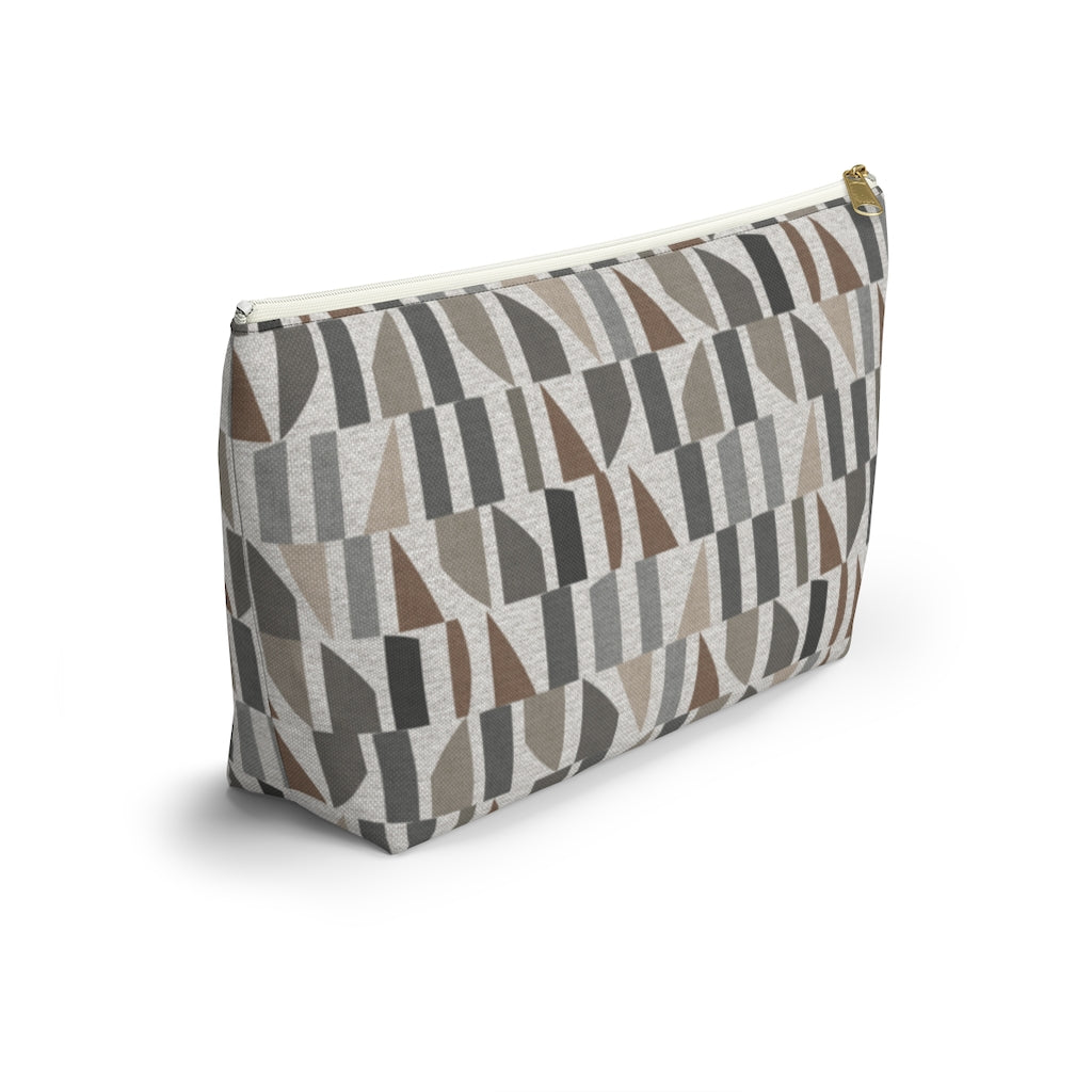 Frequency Code Accessory Pouch w T-bottom in Gray