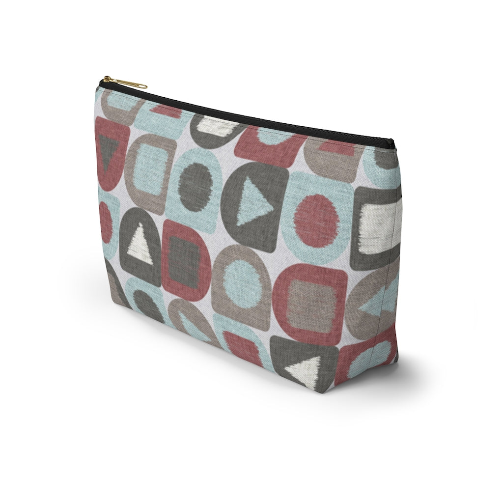 Shape Up Accessory Pouch w T-bottom in Aqua