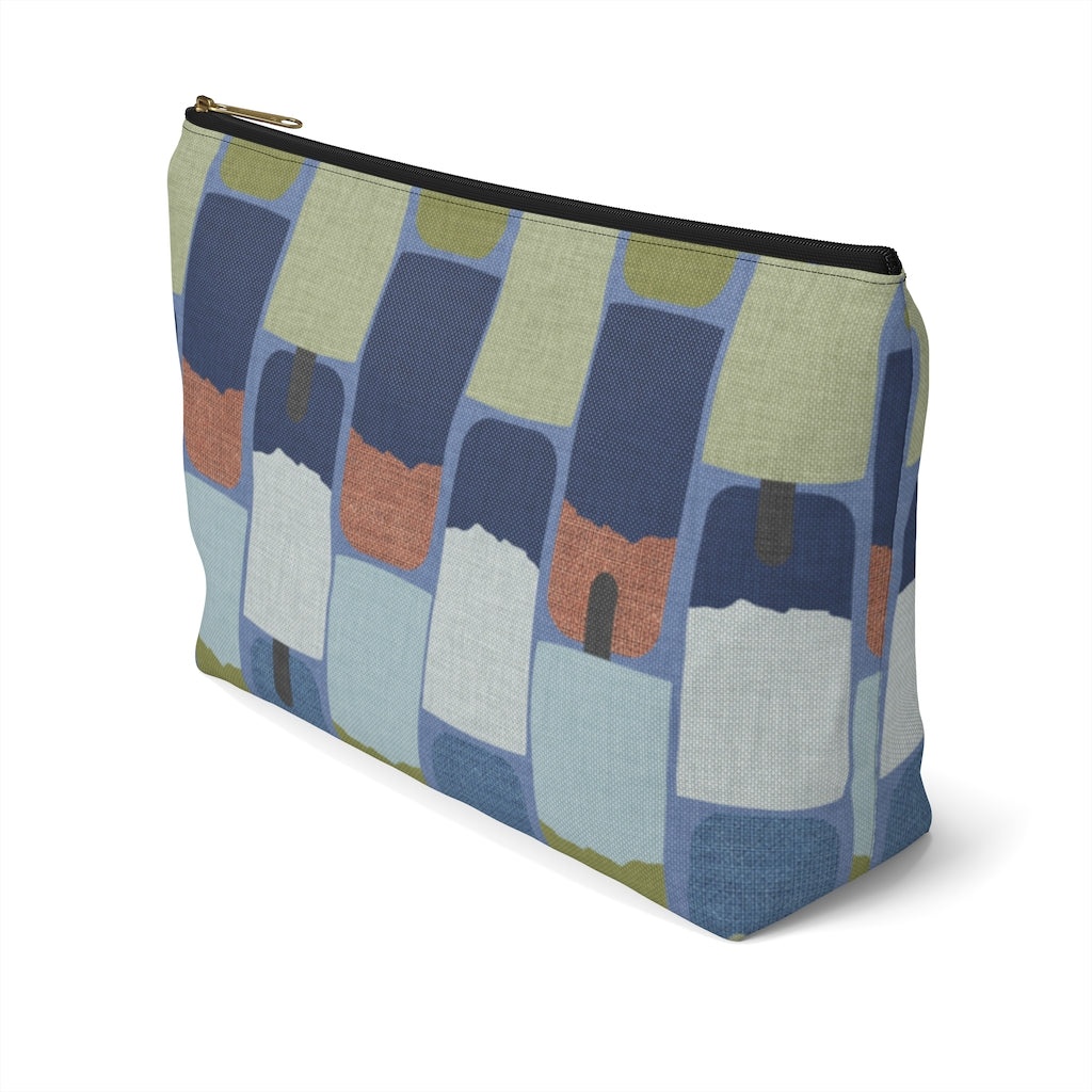 Popsicles Accessory Pouch w T-bottom in Navy