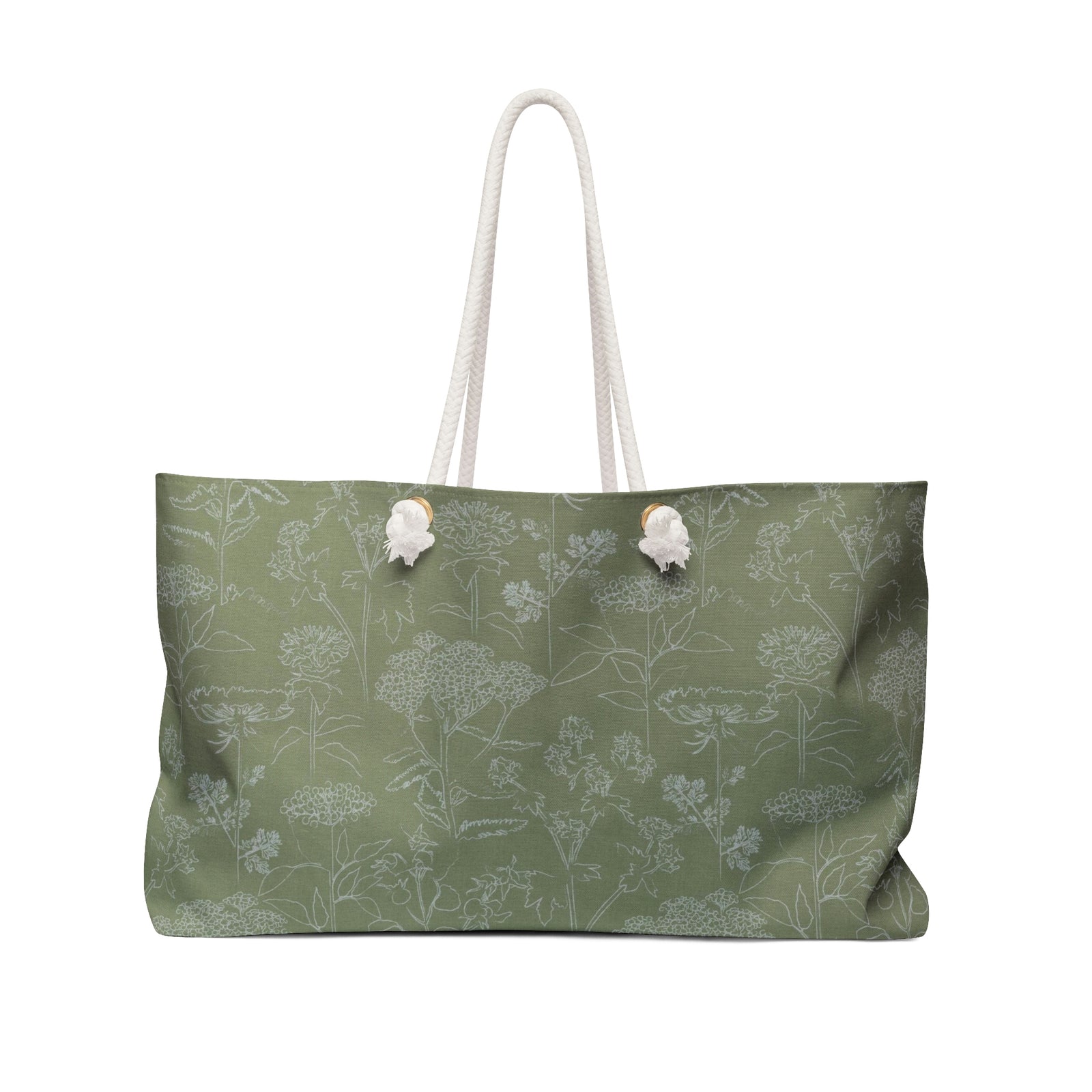 Swallowtail Weekender Bag in Green
