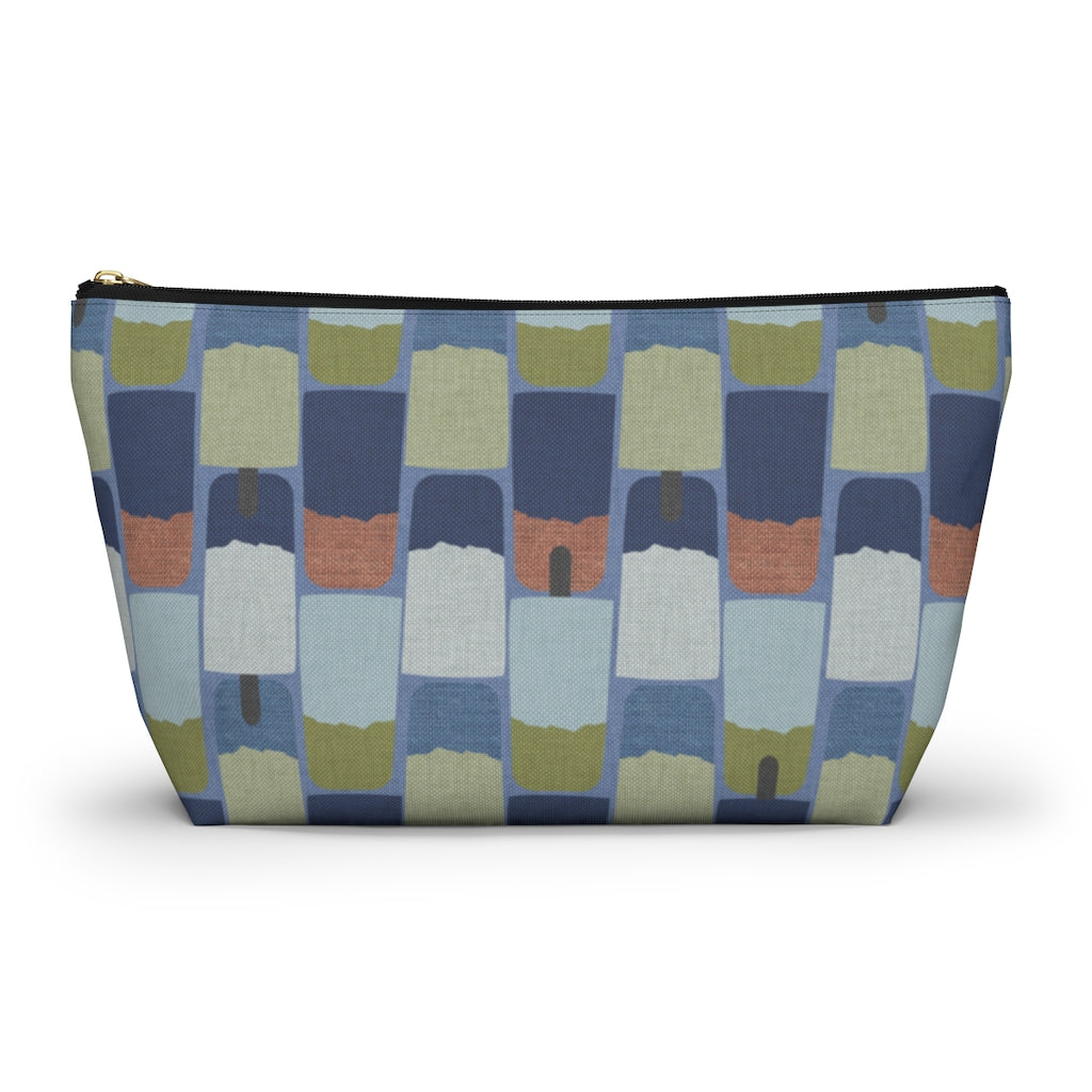 Popsicles Accessory Pouch w T-bottom in Navy