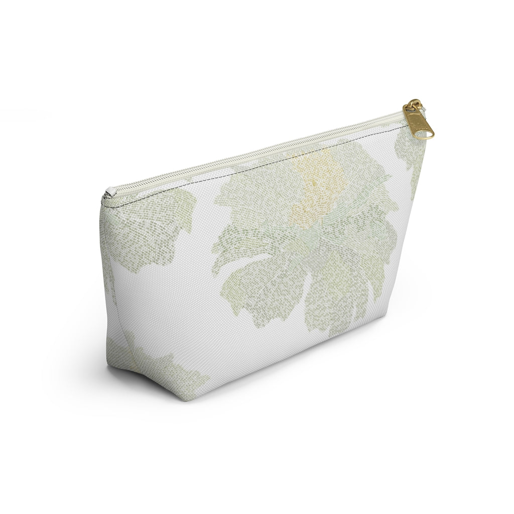 Ciphertext Code Accessory Pouch w T-bottom in Green