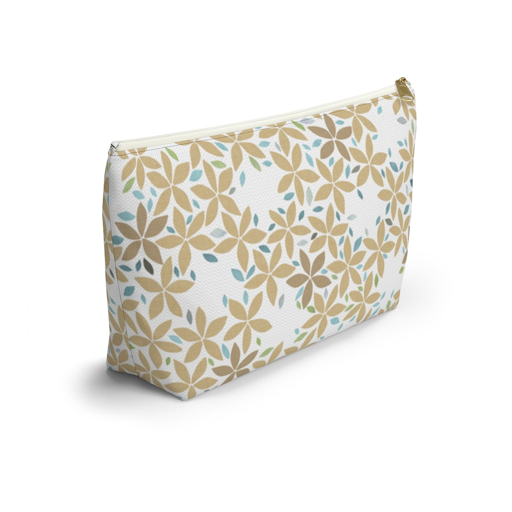 Snowbell Accessory Pouch w T-bottom in Gold