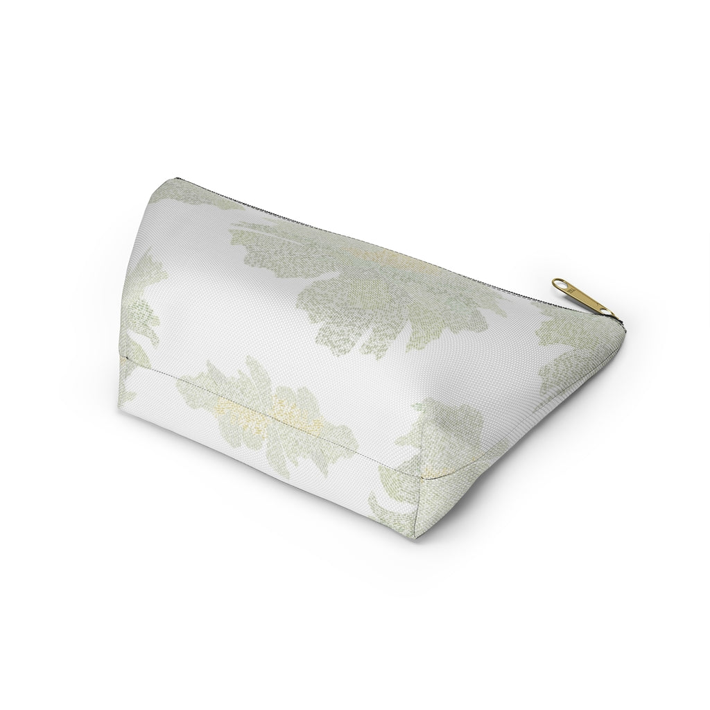 Ciphertext Code Accessory Pouch w T-bottom in Green
