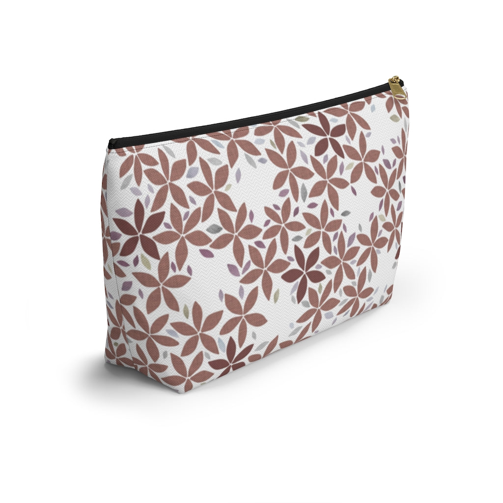 Snowbell Accessory Pouch w T-bottom in Purple