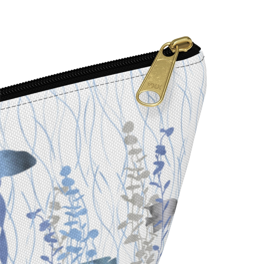 Aquarium Accessory Pouch w T-bottom in Blue