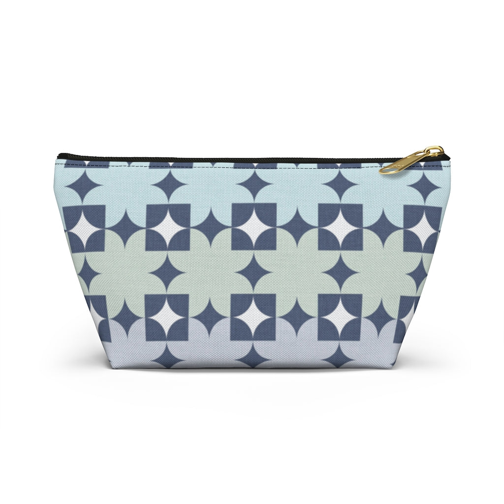World's Fair Accessory Pouch w T-bottom in Blue