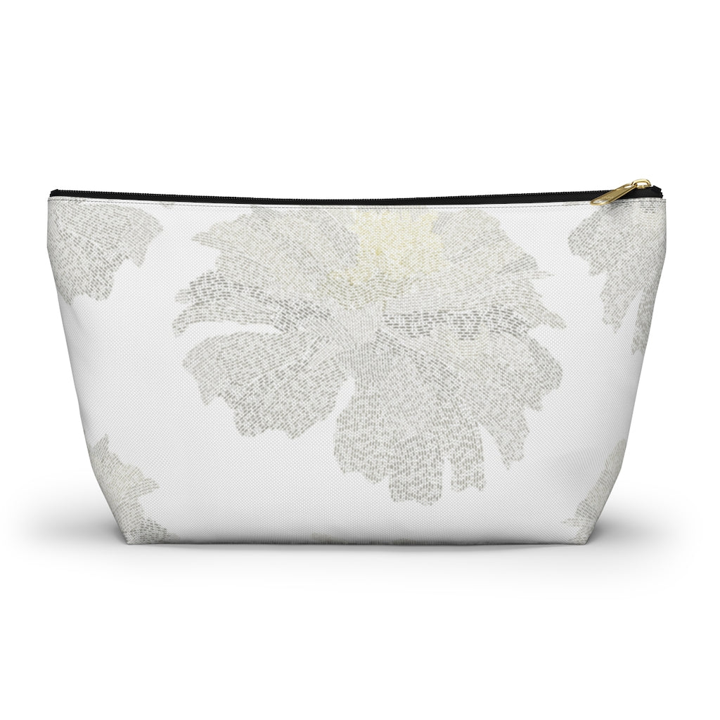 Ciphertext Code Accessory Pouch w T-bottom in Warm Gray
