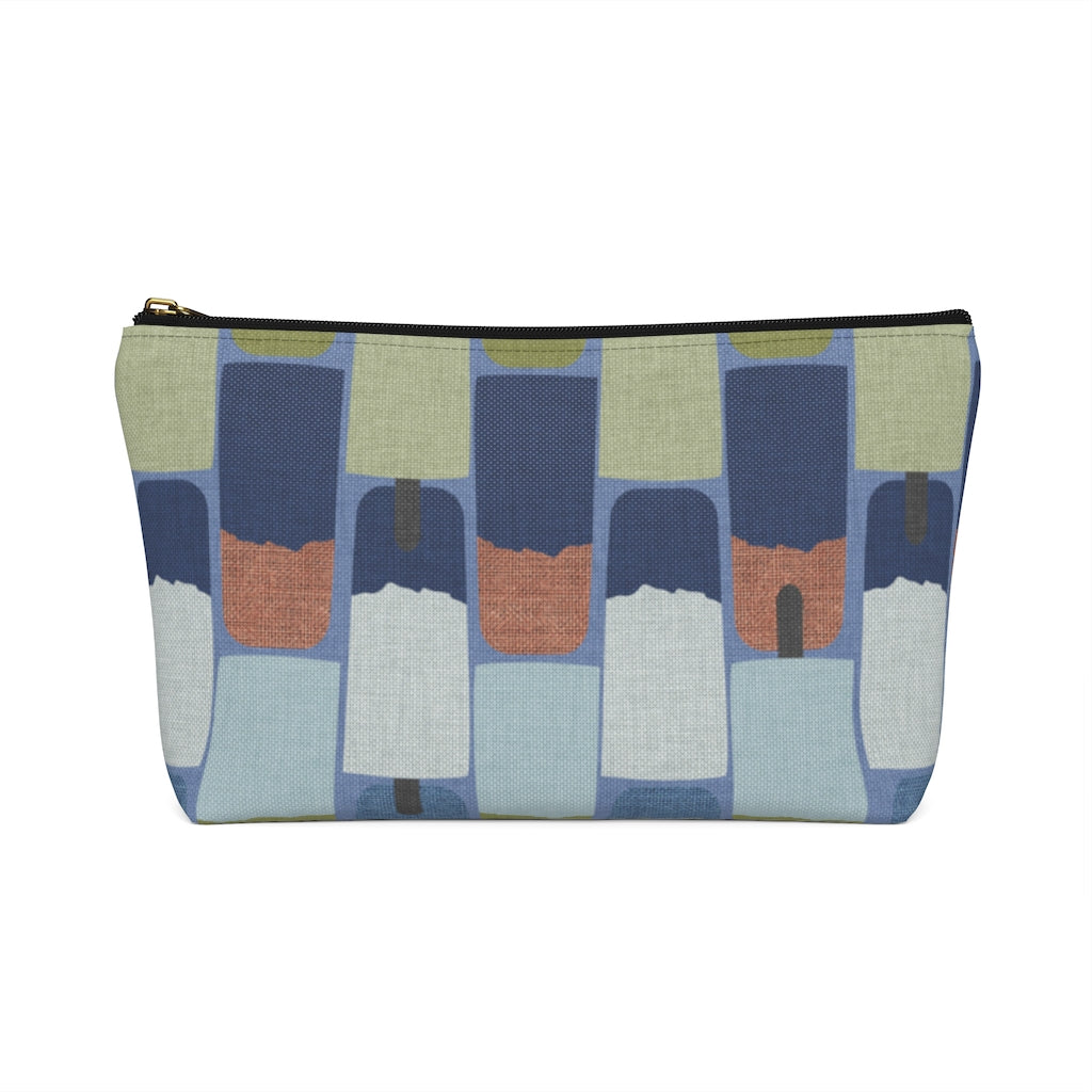 Popsicles Accessory Pouch w T-bottom in Navy
