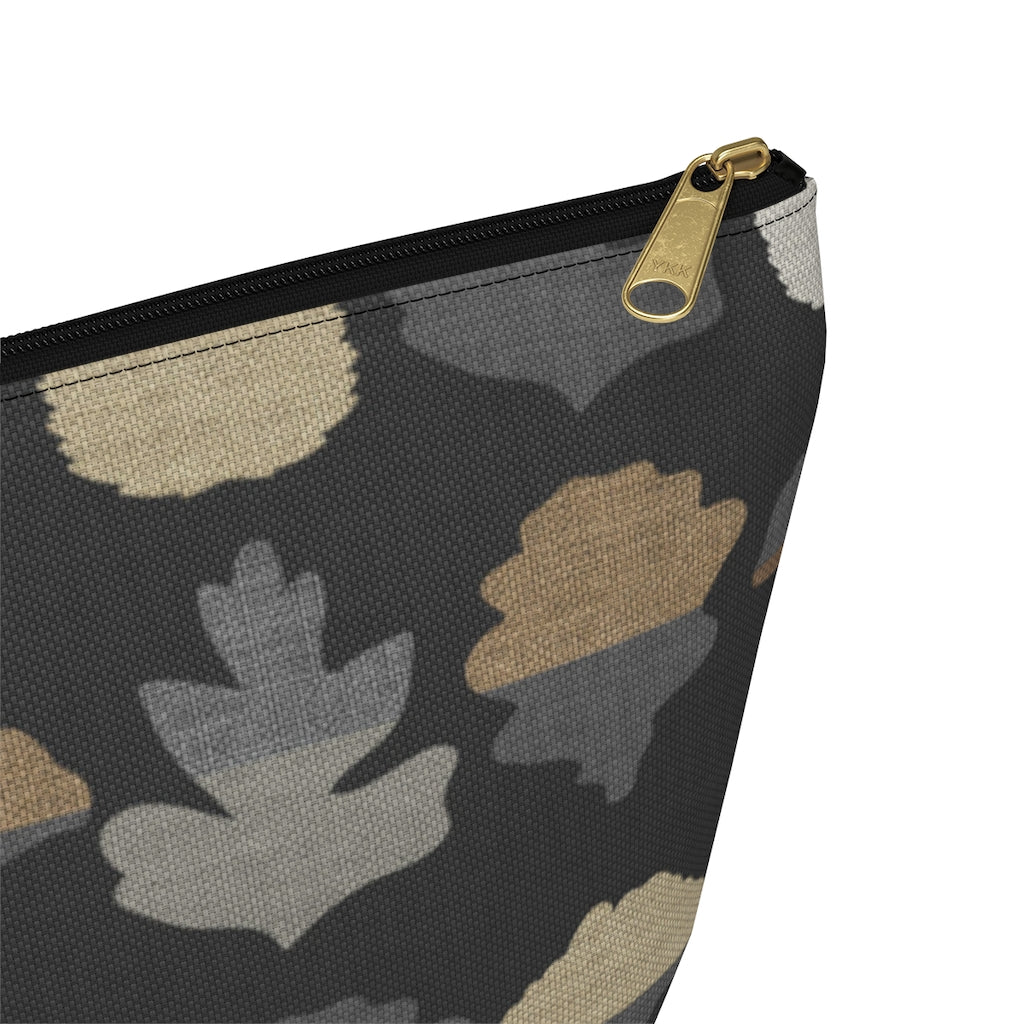Frond Accessory Pouch w T-bottom in Black