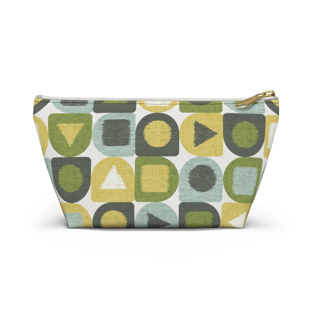 Shape Up Accessory Pouch w T-bottom in Green