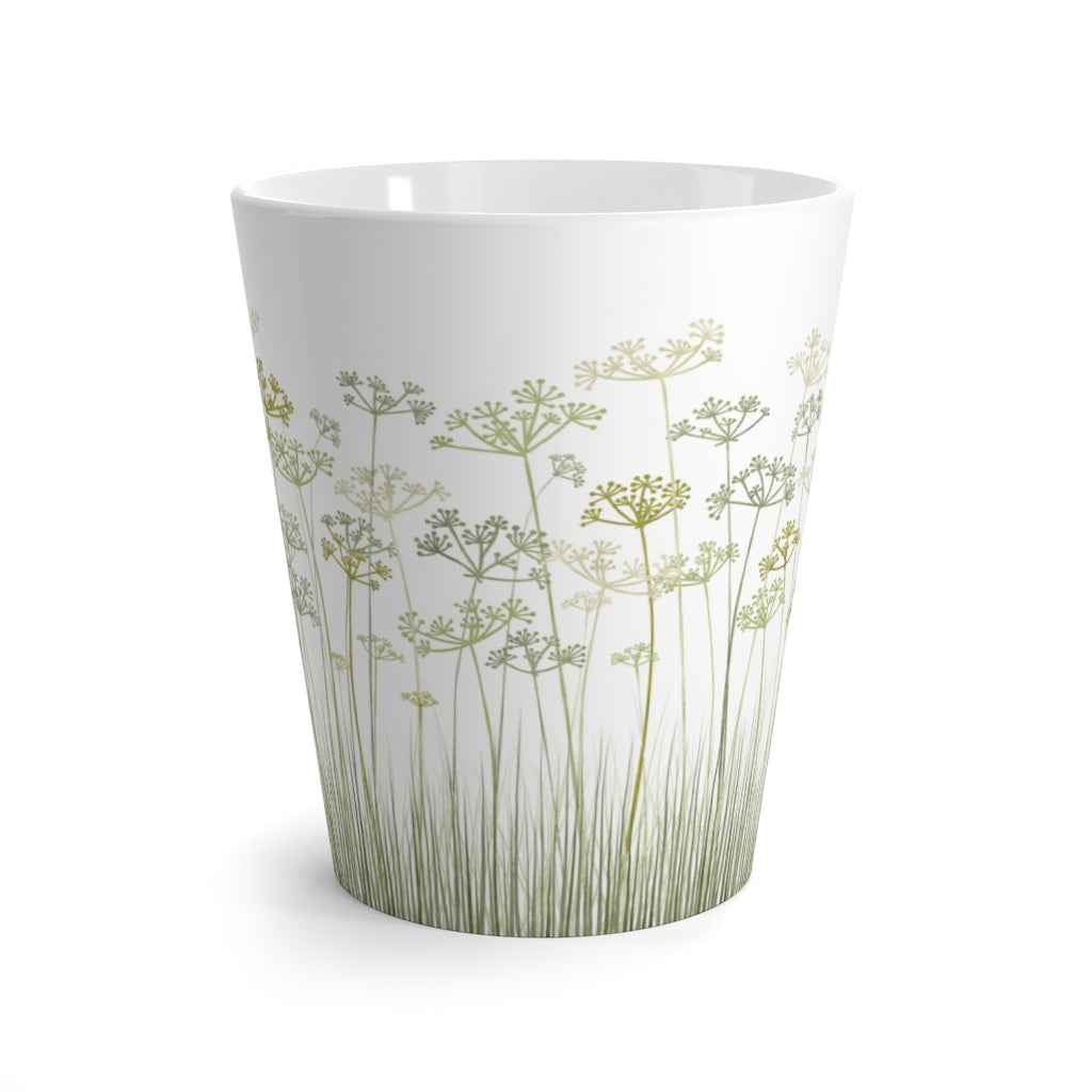 Message Code Latte Mug in Green