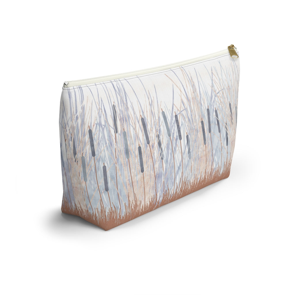 Marsh Accessory Pouch w T-bottom in Coral