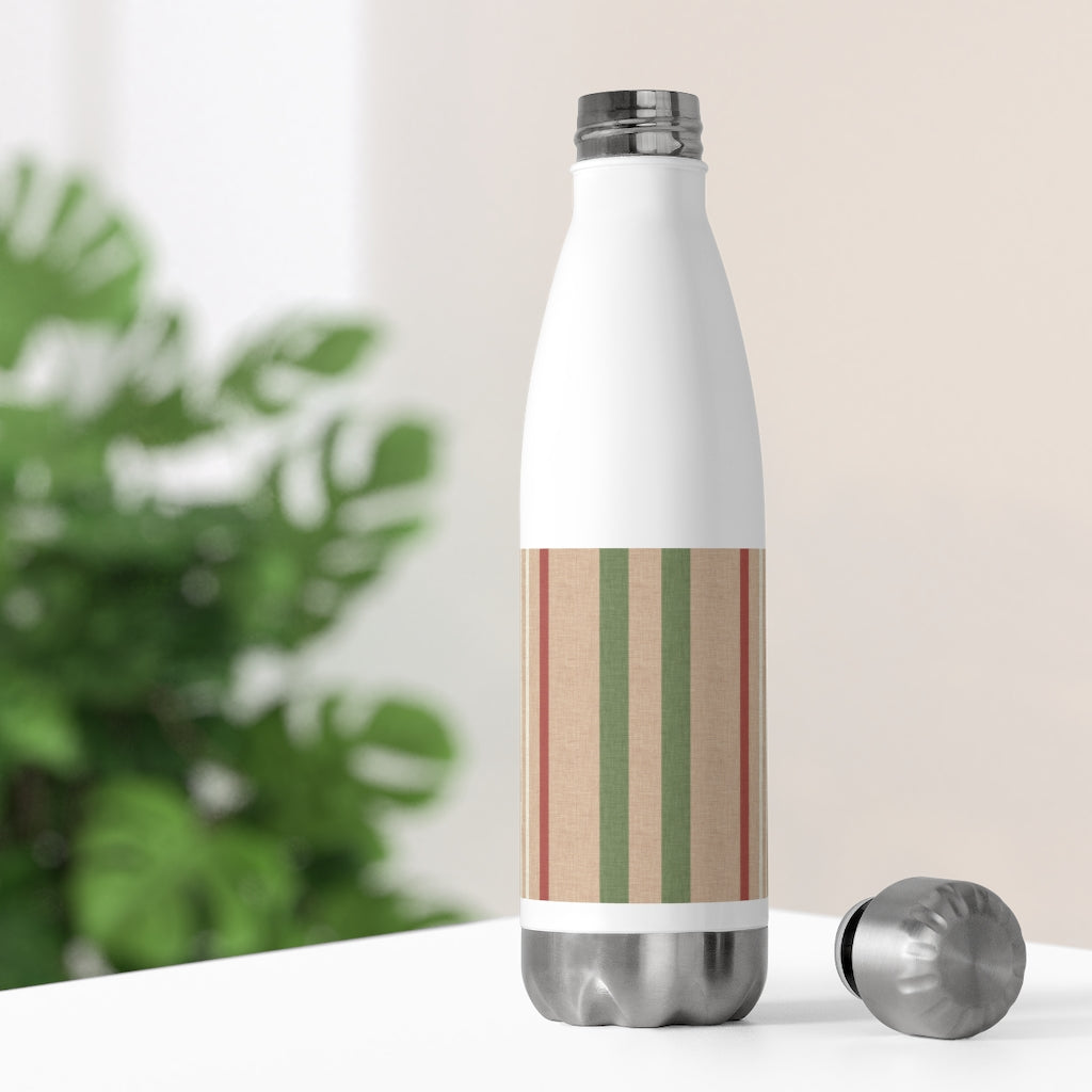 Ribbon 20oz Insulated Bottle in Peach