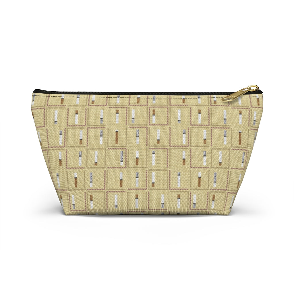 Pencil to Paper Accessory Pouch w T-bottom in Yellow