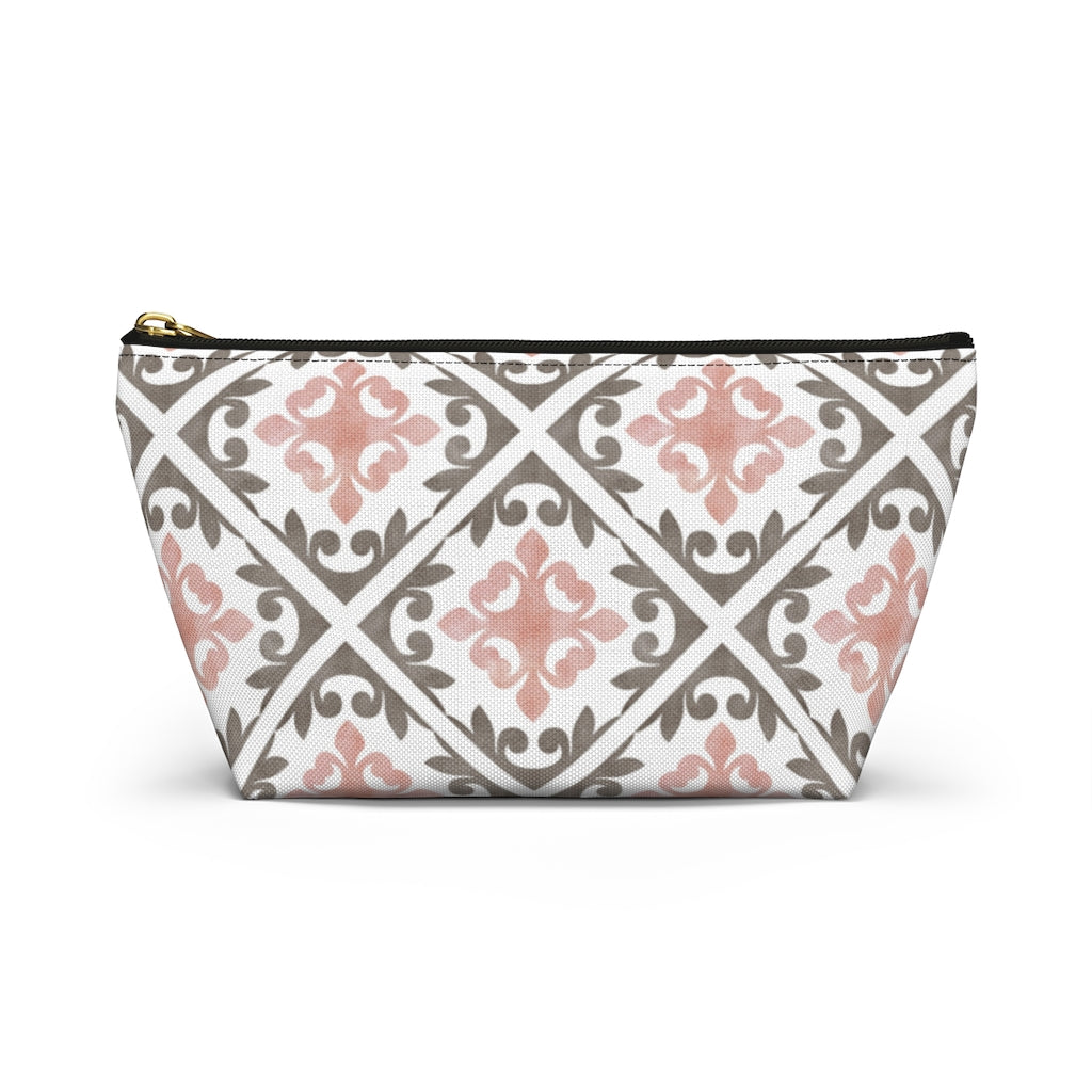 Porto Tile Accessory Pouch w T-bottom in Pink