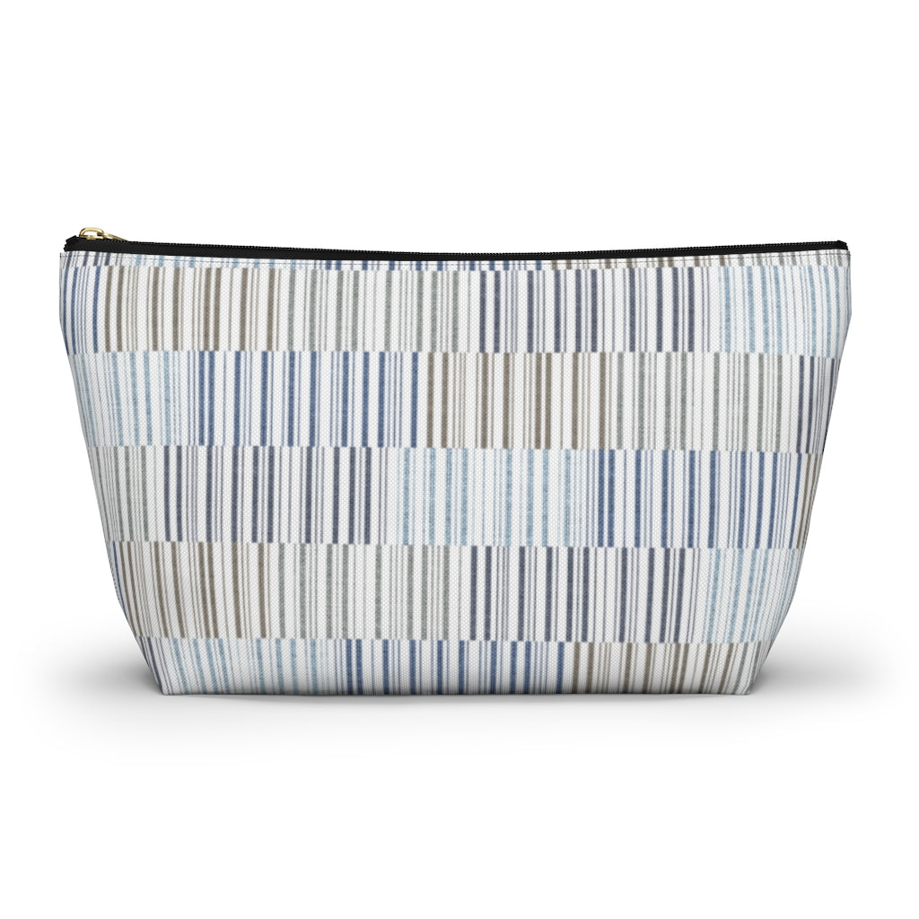 Traffic Code Accessory Pouch w T-bottom in Blue