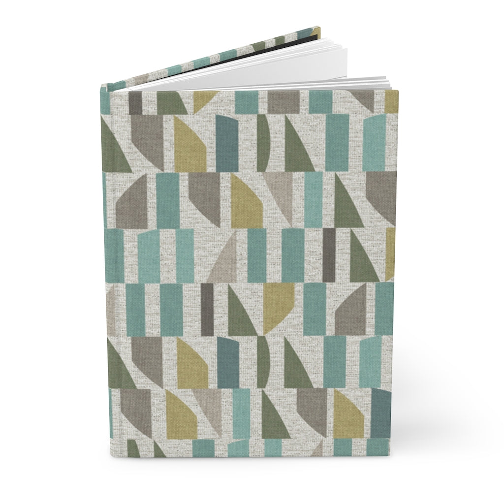 Frequency Code Hardcover Journal Matte in Aqua