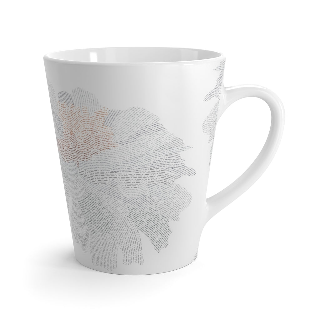 Ciphertext Code Latte Mug in Cool Gray
