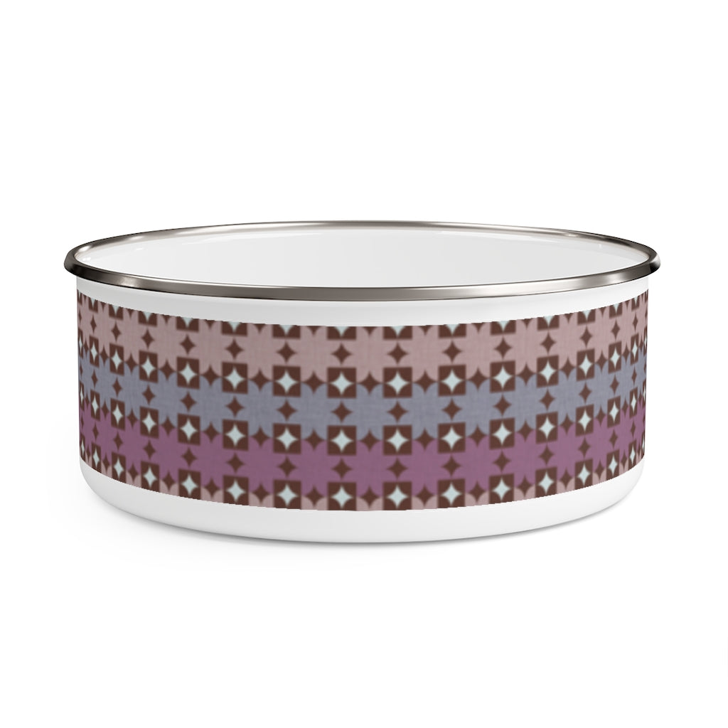 World's Fair Enamel Bowl in Purple