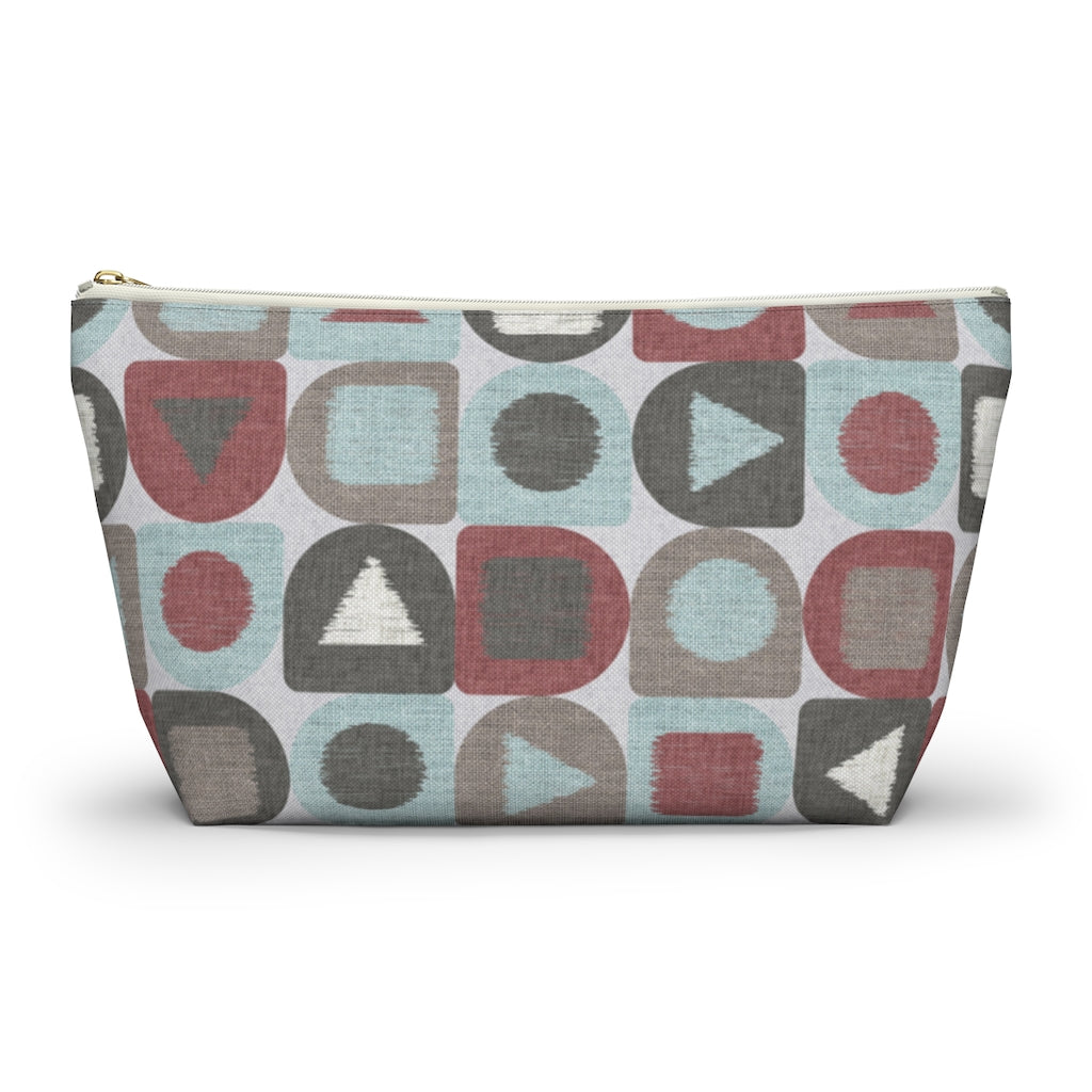 Shape Up Accessory Pouch w T-bottom in Aqua