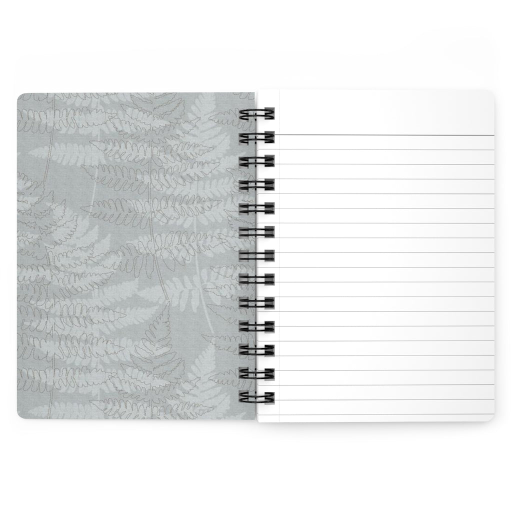 On the Mend Spiral Bound Journal in Aqua