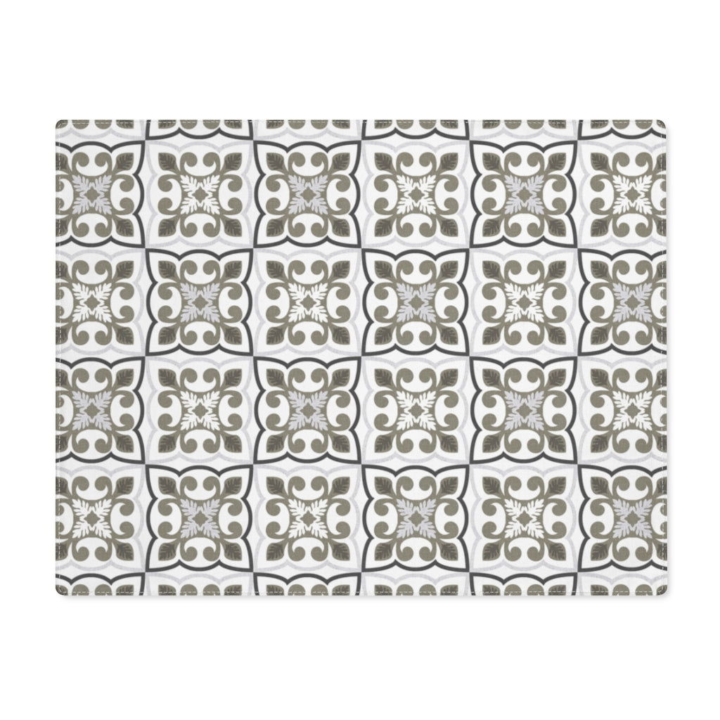 Azulejo Placemat in Gray
