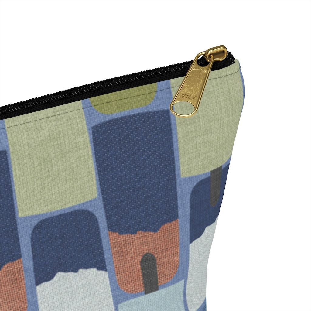 Popsicles Accessory Pouch w T-bottom in Navy