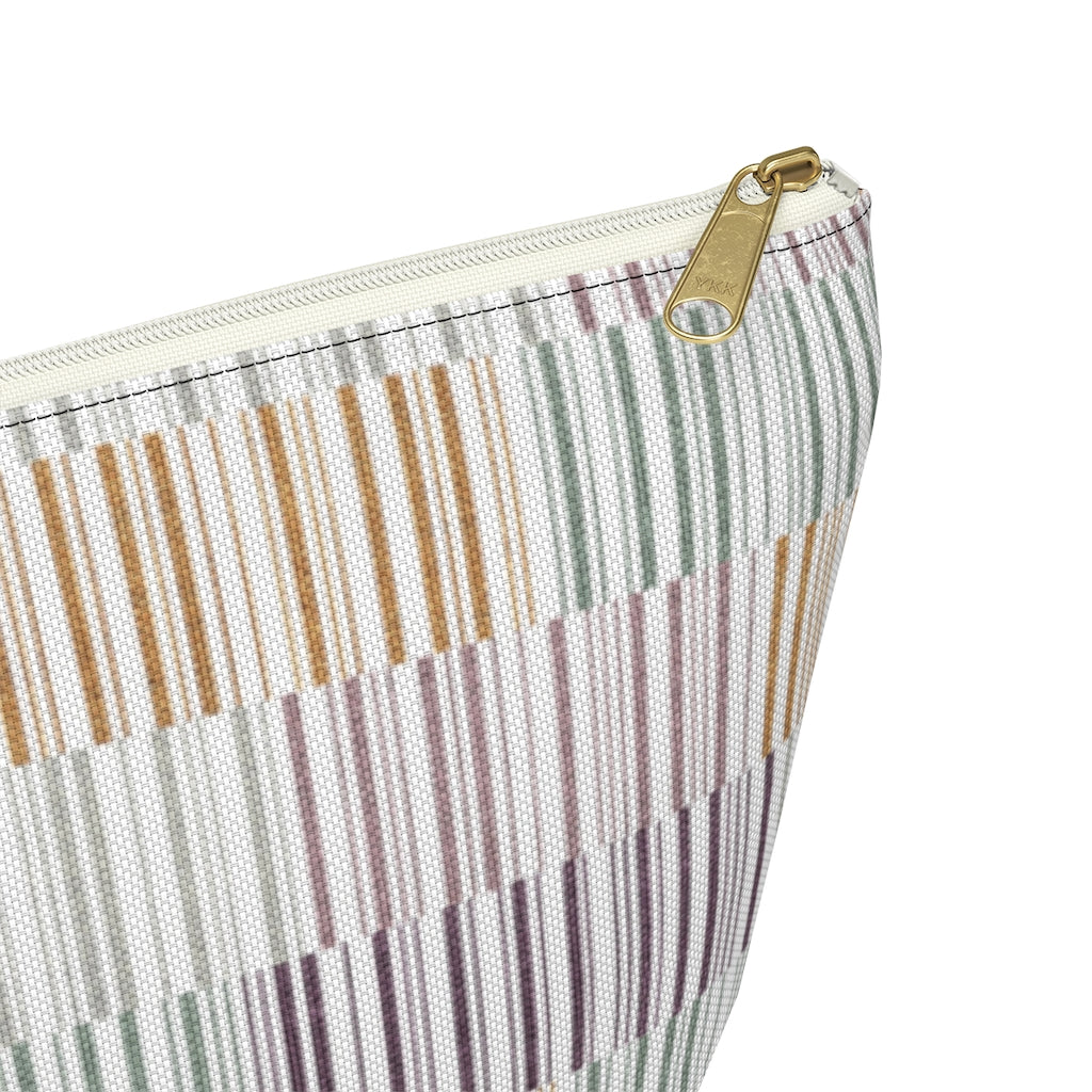 Traffic Code Accessory Pouch w T-bottom in Purple