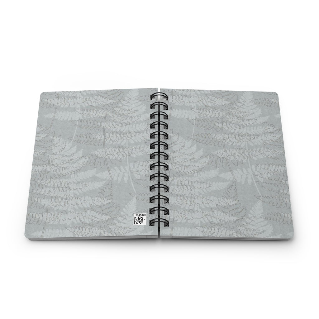 On the Mend Spiral Bound Journal in Aqua