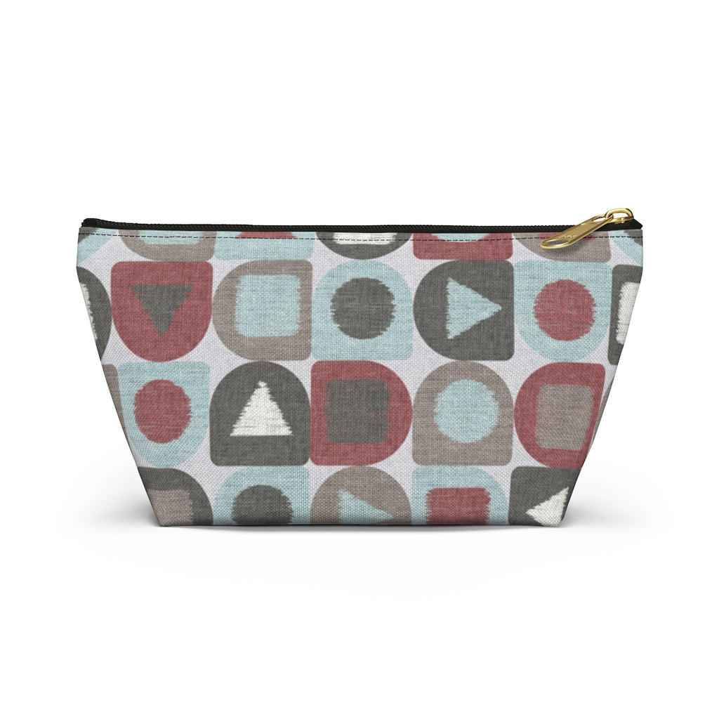 Shape Up Accessory Pouch w T-bottom in Aqua
