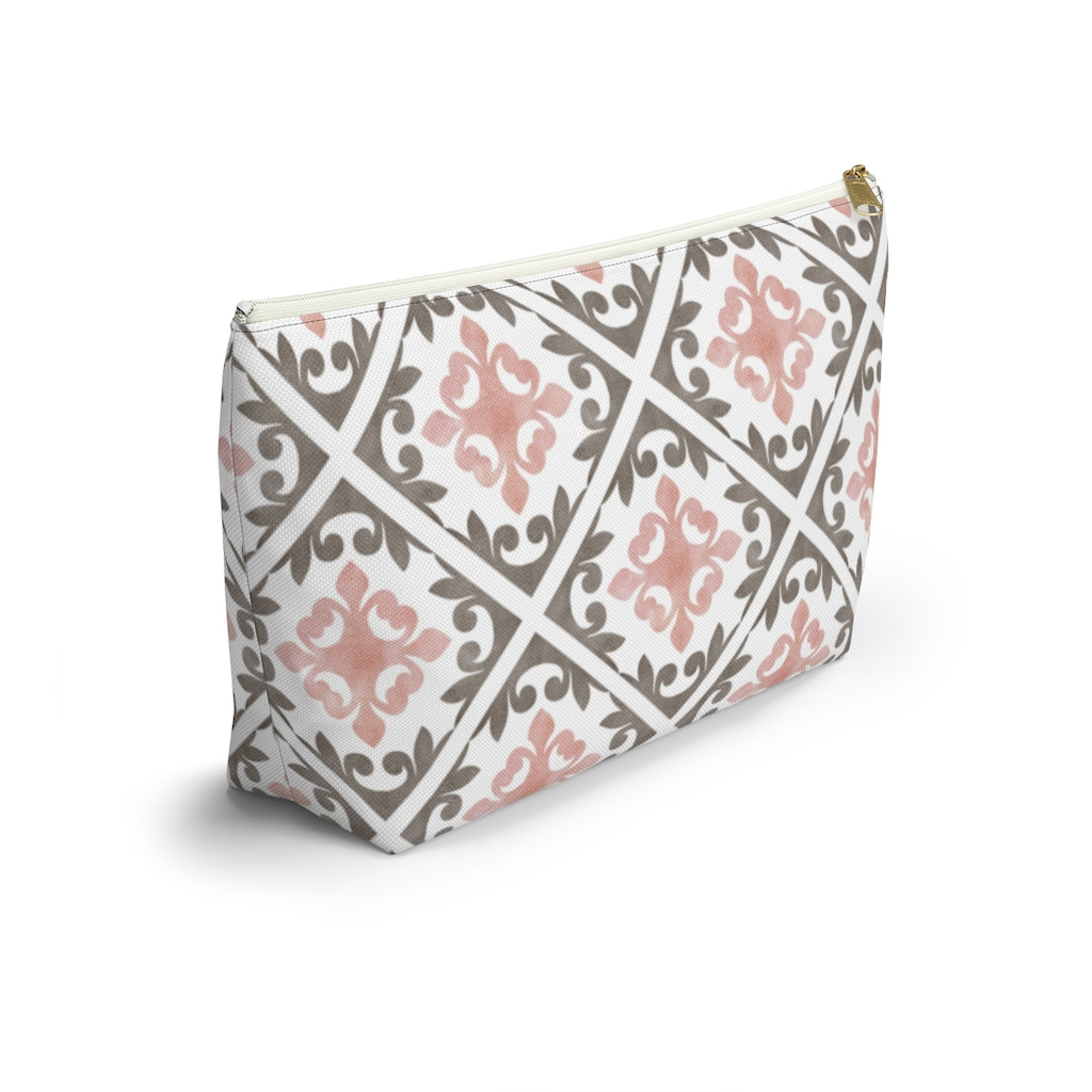 Porto Tile Accessory Pouch w T-bottom in Pink