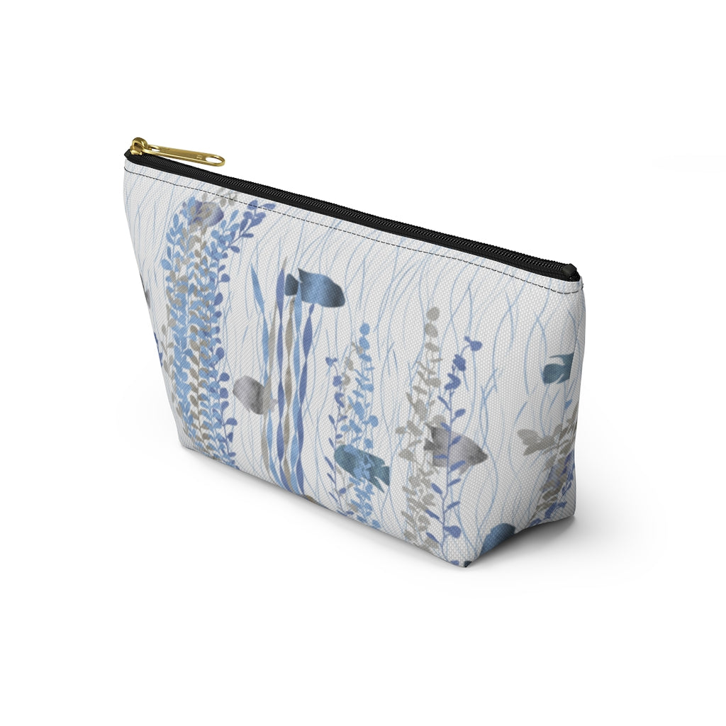 Aquarium Accessory Pouch w T-bottom in Blue