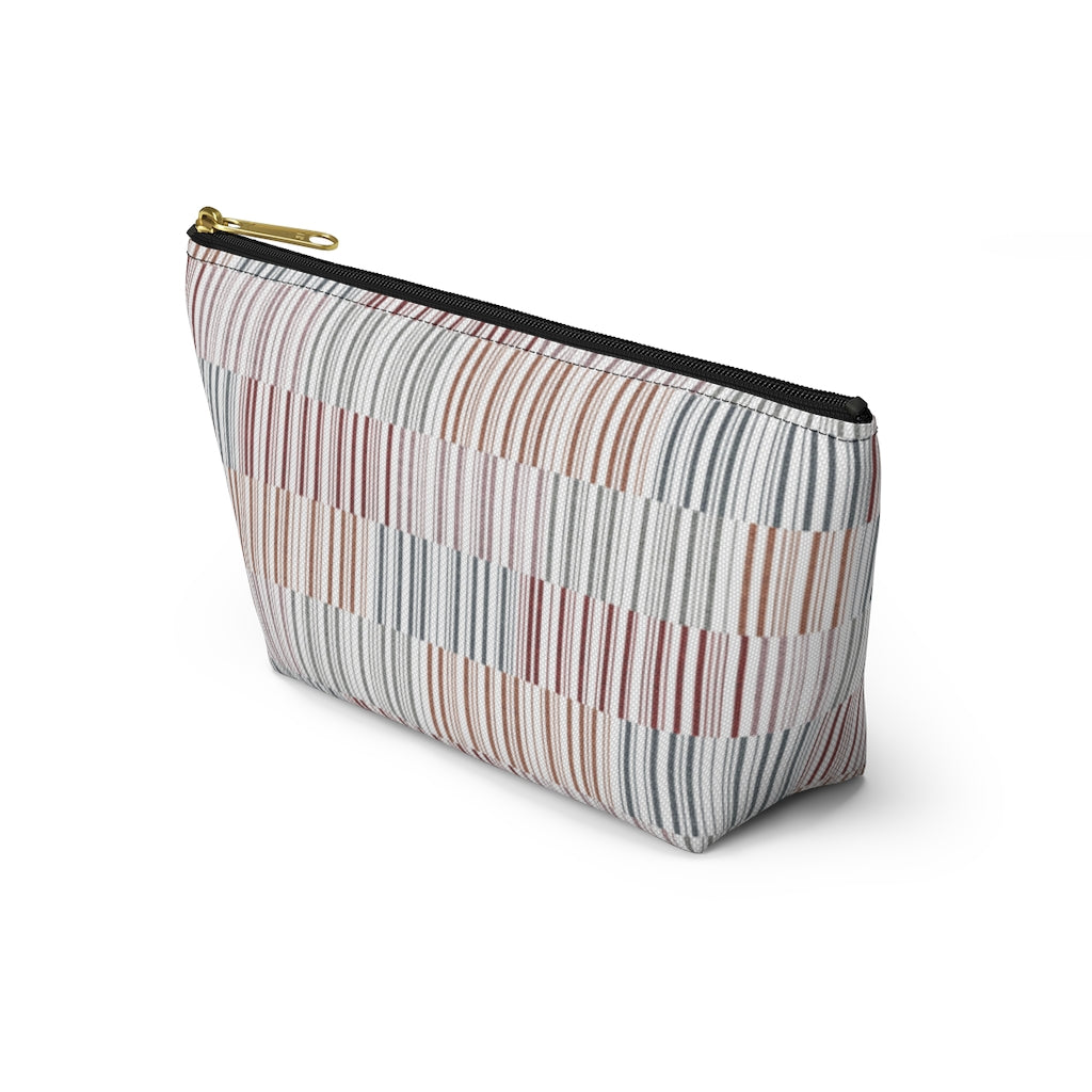 Traffic Code Accessory Pouch w T-bottom in Red