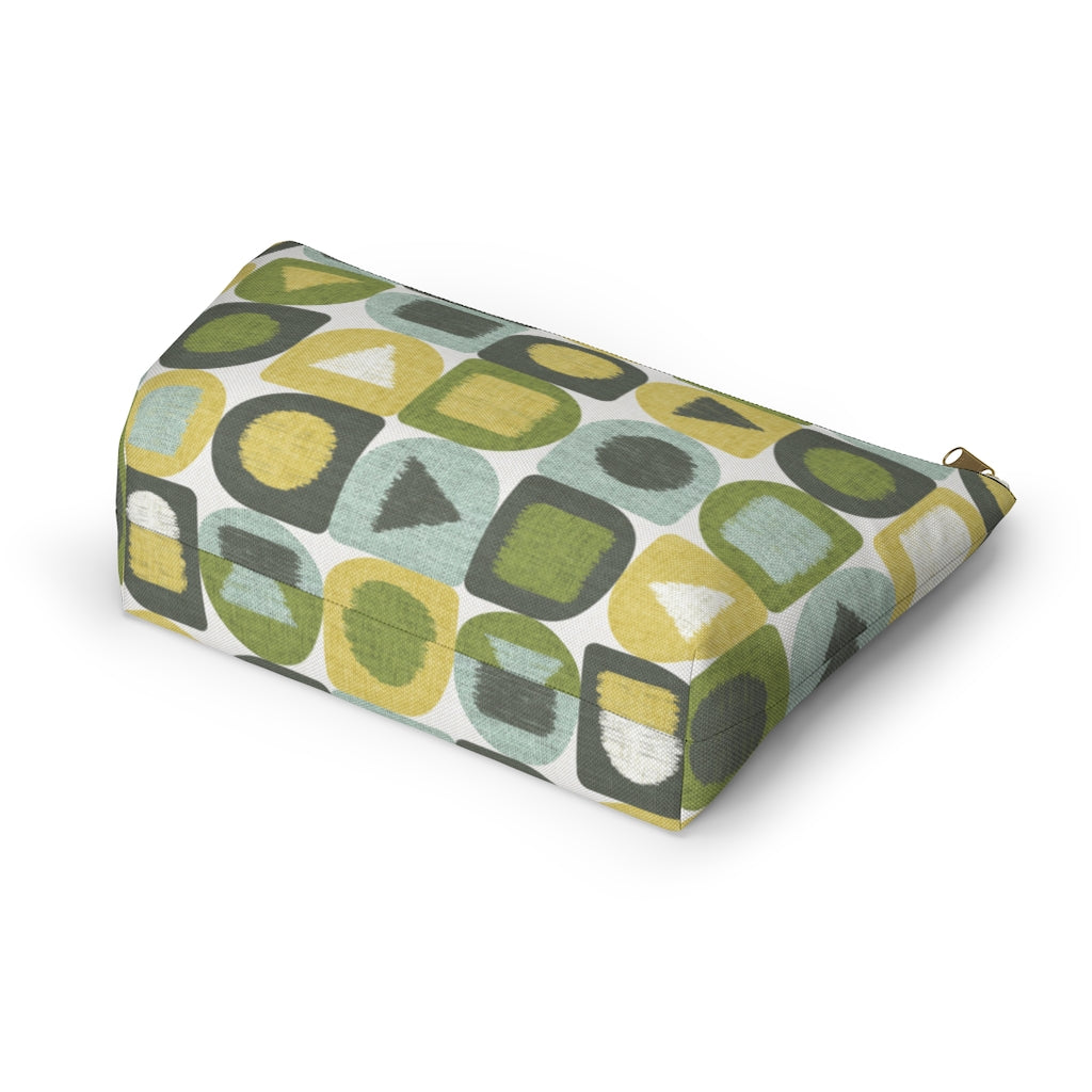 Shape Up Accessory Pouch w T-bottom in Green