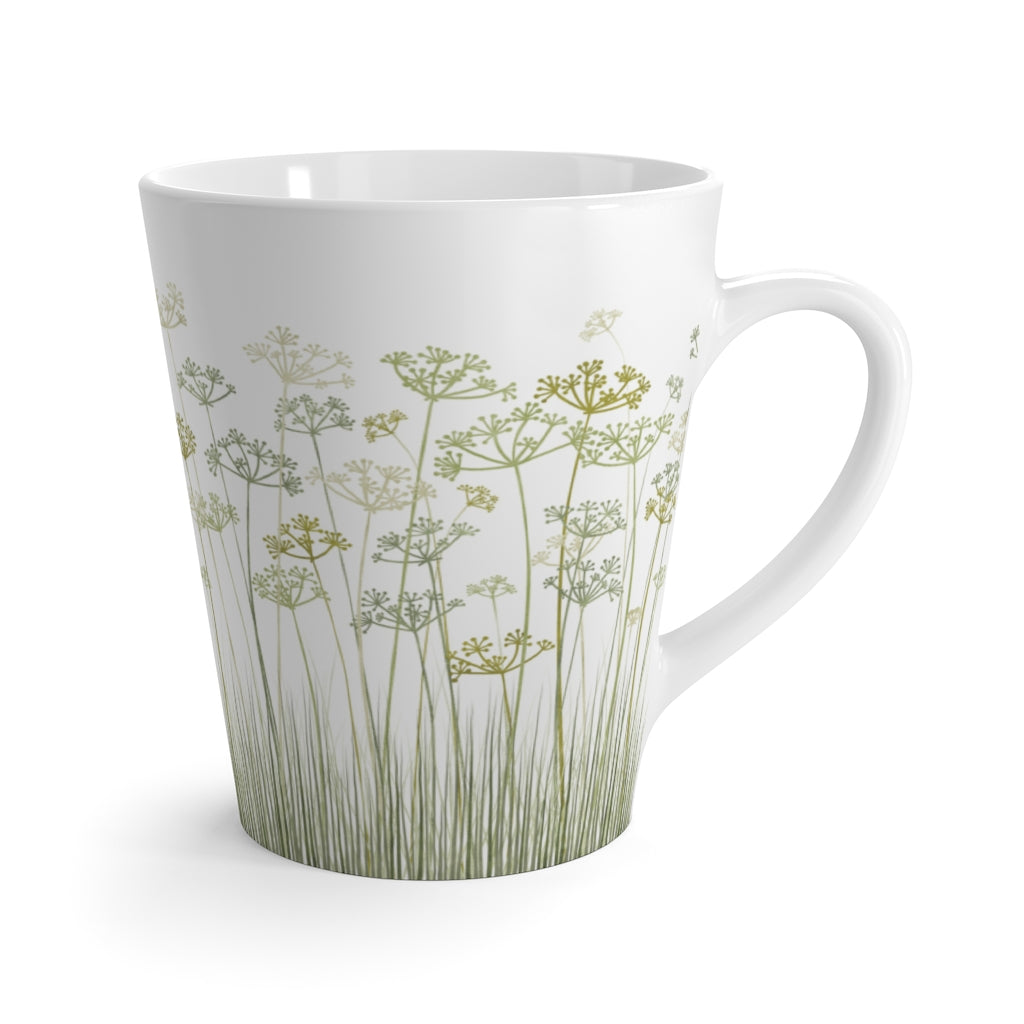 Message Code Latte Mug in Green