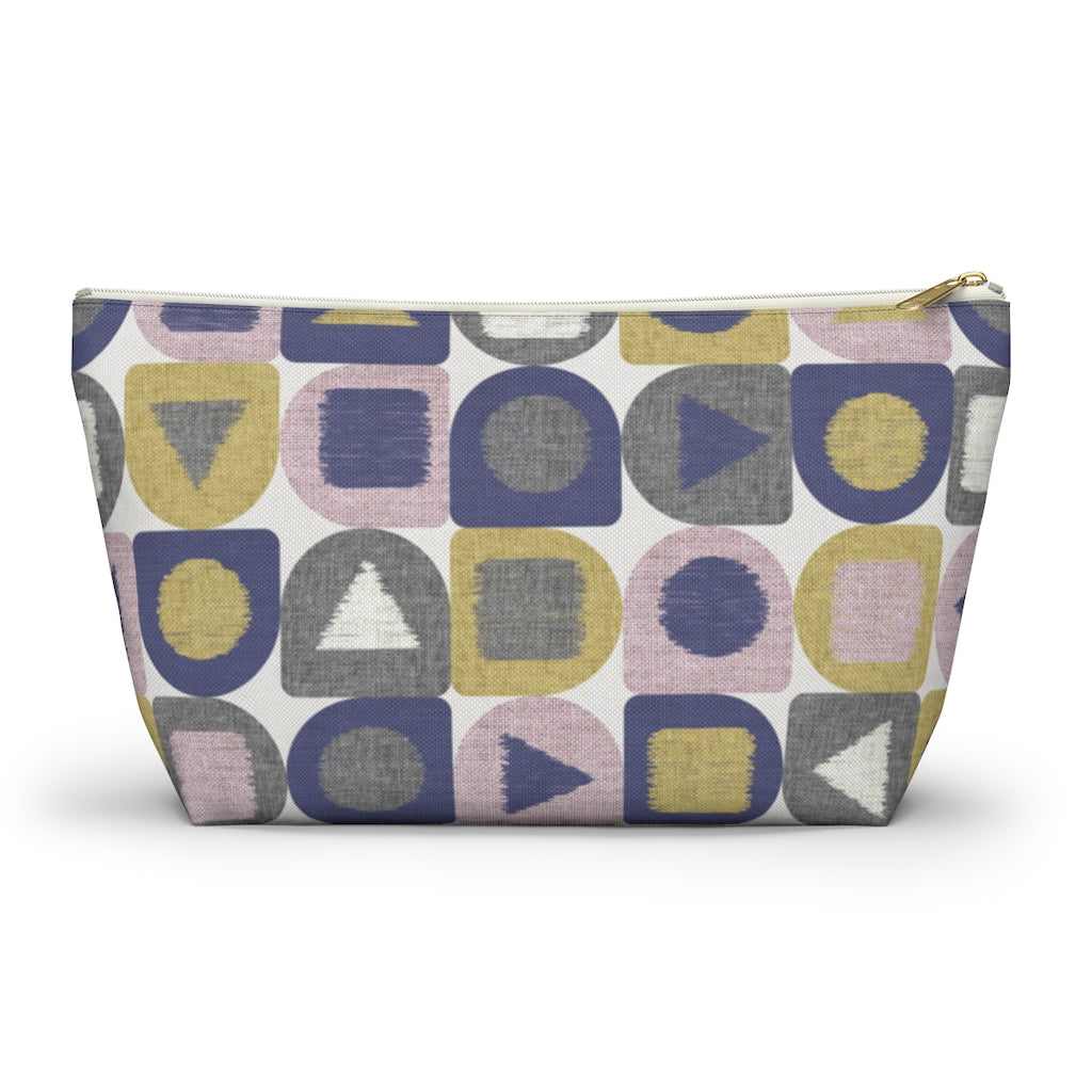Shape Up Accessory Pouch w T-bottom in Purple