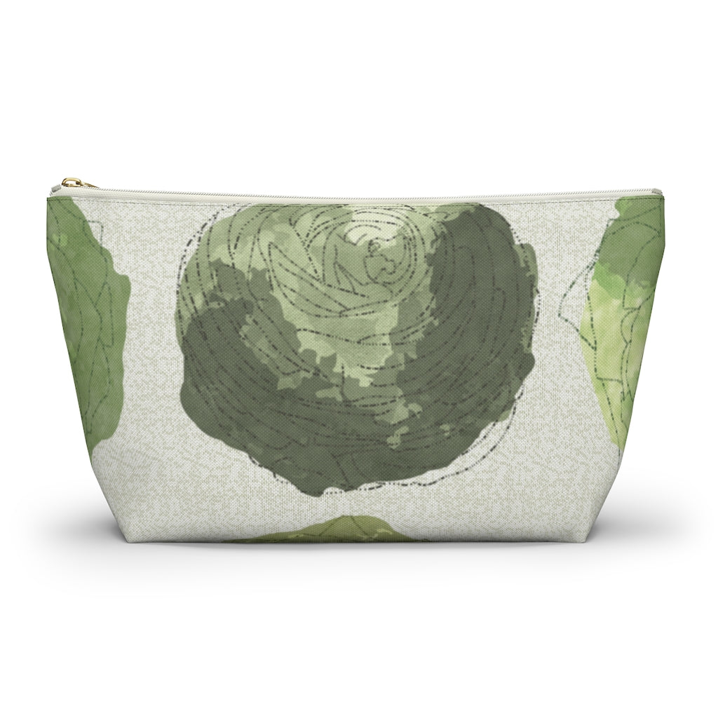 Decipher Code Accessory Pouch w T-bottom in Green