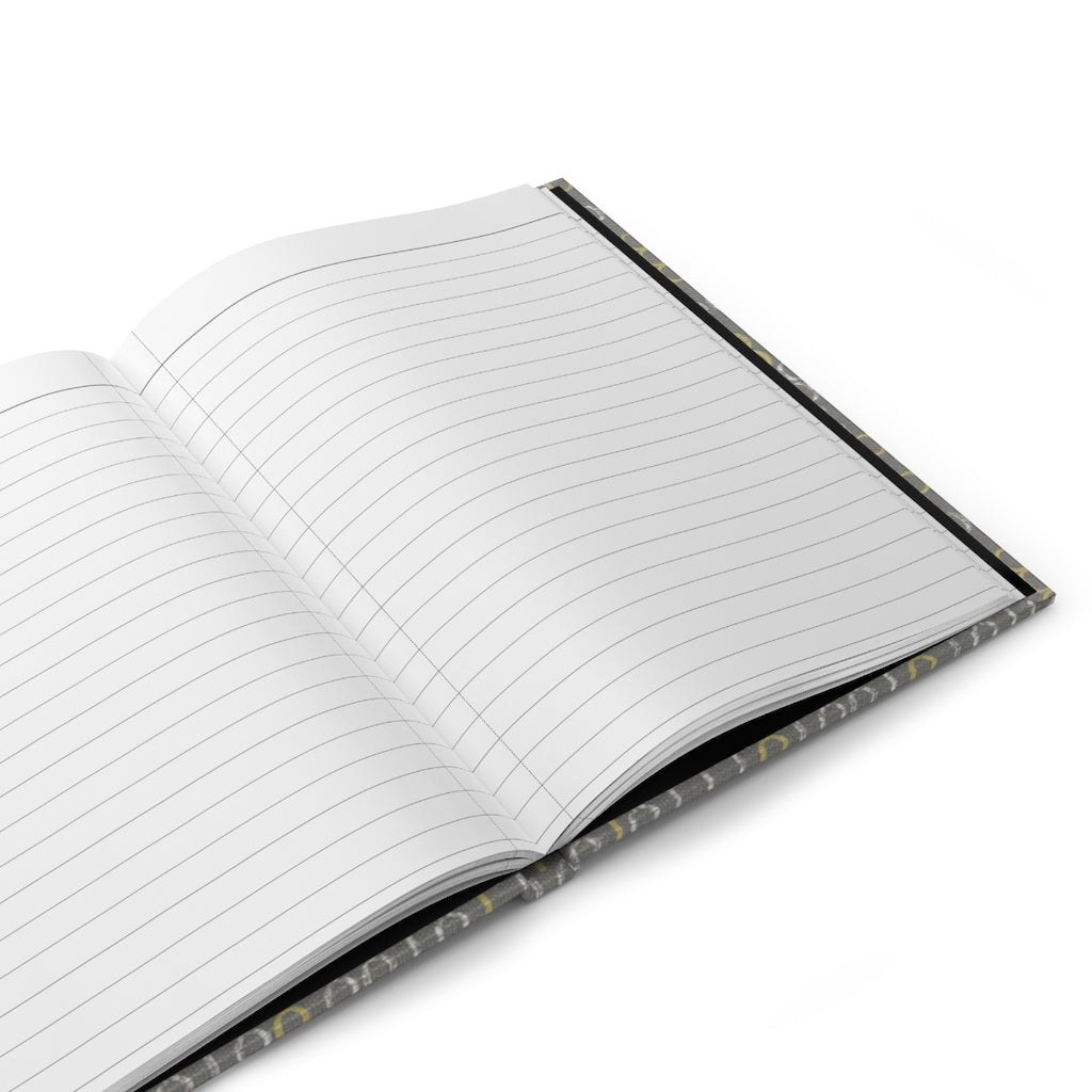 Railroad Code Hardcover Journal Matte in Gray