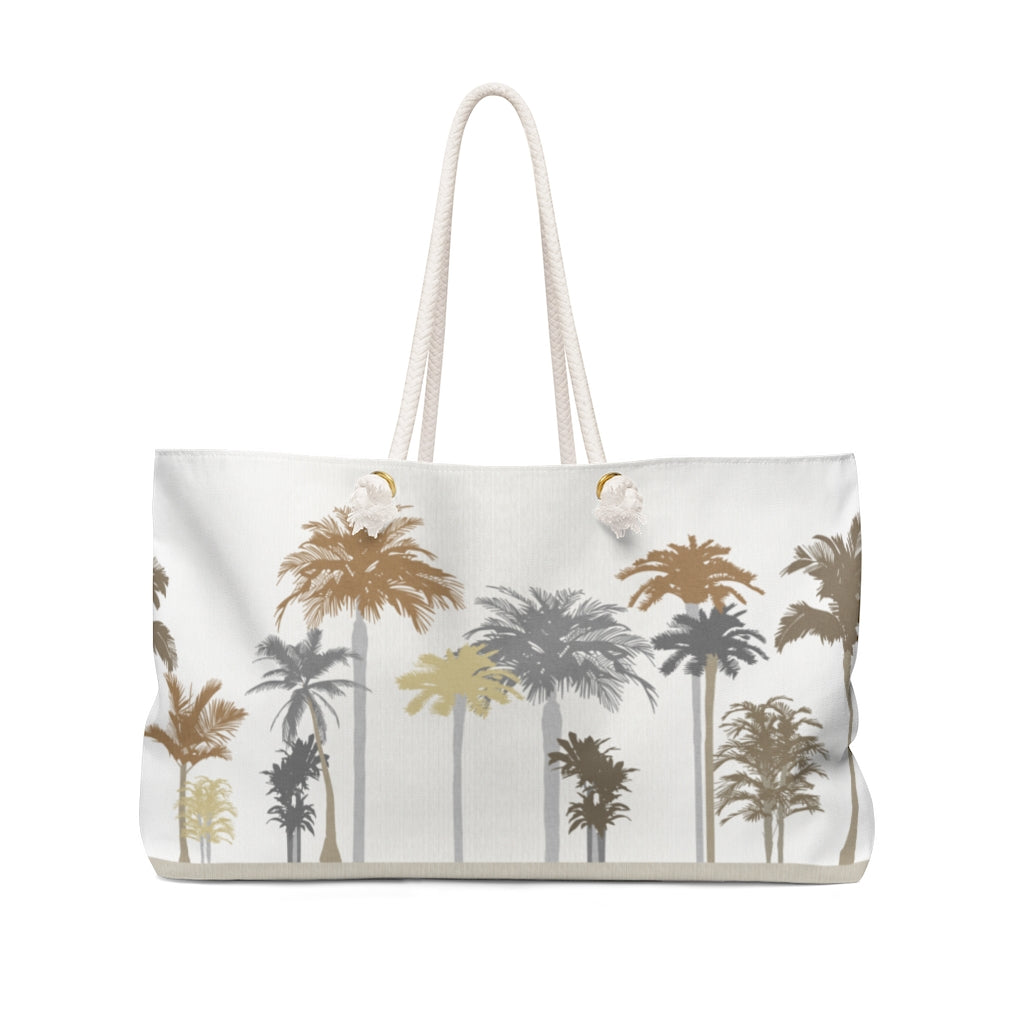 Coastal Weekender Bag in Brown