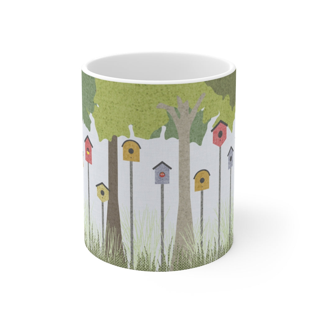 Backyard Fun Mug in Green