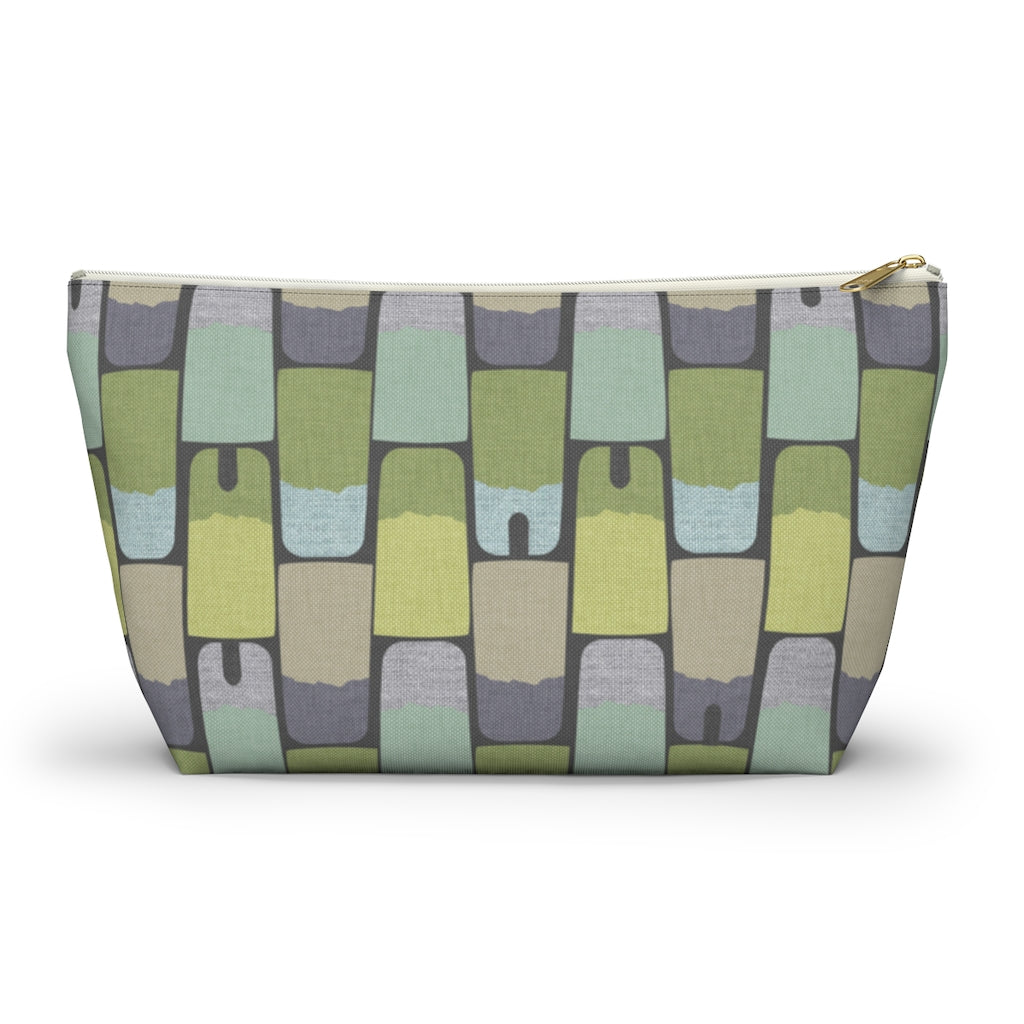 Popsicles Accessory Pouch w T-bottom in Green