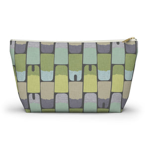 Popsicles Accessory Pouch w T-bottom in Green