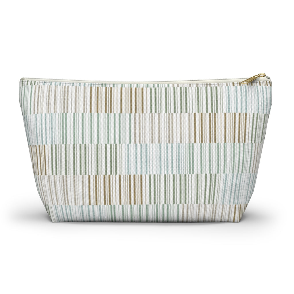 Traffic Code Accessory Pouch w T-bottom in Aqua