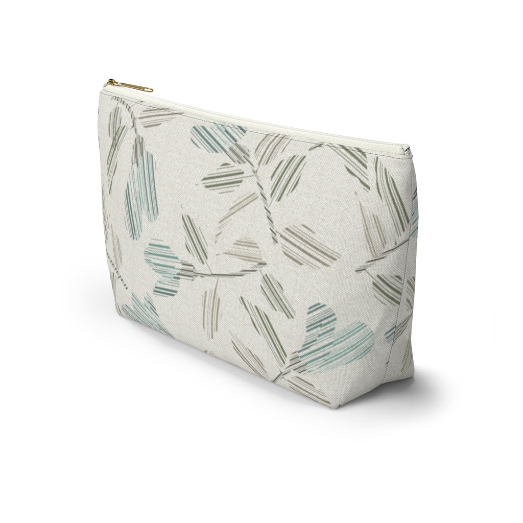 Riverbank Code Accessory Pouch w T-bottom in Aqua