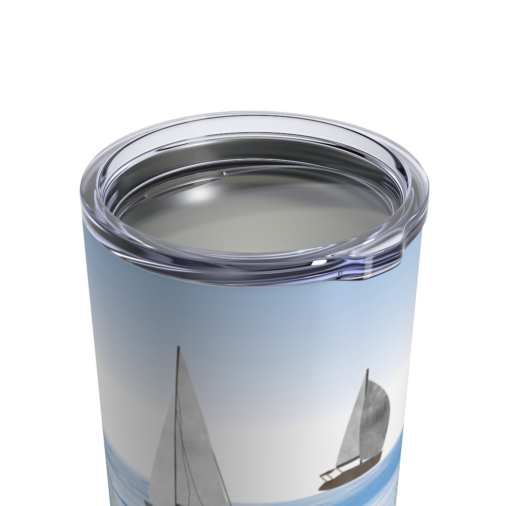 Sailing Tumbler in Light Blue